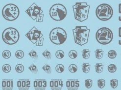 Mecha Decal 003-G USA Gundam X Child Of Mecha CARTOGRAF 1/100 -Model Circuit Shop Mecha Decal 003 G 100 05