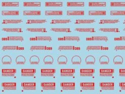 Mecha Decal 003-R USA Gundam X Child Of Mecha CARTOGRAF 1/100 -Model Circuit Shop Mecha Decal 003 R 100 04 1