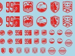 Mecha Decal 003-R USA Gundam X Child Of Mecha CARTOGRAF 1/100 -Model Circuit Shop Mecha Decal 003 R 100 06 1