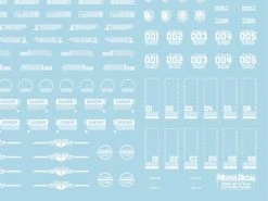 Mecha Decal 003-W USA Gundam X Child Of Mecha CARTOGRAF 1/144 -Model Circuit Shop Mecha Decal 003 W 144 03