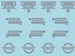 Mecha Decal 004-G CARTOGRAF 1/100 -Model Circuit Shop Mecha Decal 004 G 100 04