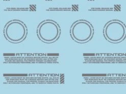 Mecha Decal 004-G CARTOGRAF 1/100 -Model Circuit Shop Mecha Decal 004 G 100 05