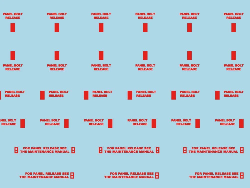 Mecha Decal 004-R CARTOGRAF 1/100 4 Mecha Decal 004-R CARTOGRAF 1/100 - Image 2