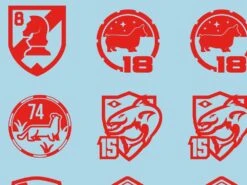 Mecha Decal 004-R CARTOGRAF 1/144 -Model Circuit Shop Mecha Decal 004 R 144 07 1