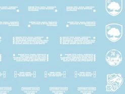 Mecha Decal 004-W CARTOGRAF 1/144 -Model Circuit Shop Mecha Decal 004 W 144 03