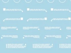 Mecha Decal 004-W CARTOGRAF 1/144 -Model Circuit Shop Mecha Decal 004 W 144 06