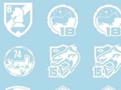 Mecha Decal 004-W CARTOGRAF 1/144 -Model Circuit Shop Mecha Decal 004 W 144 07