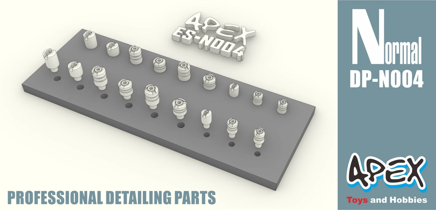 Apex Detailing Parts DP-N004 Detail Minus Molds 3 Apex Detailing Parts DP-N004 Detail Minus Molds