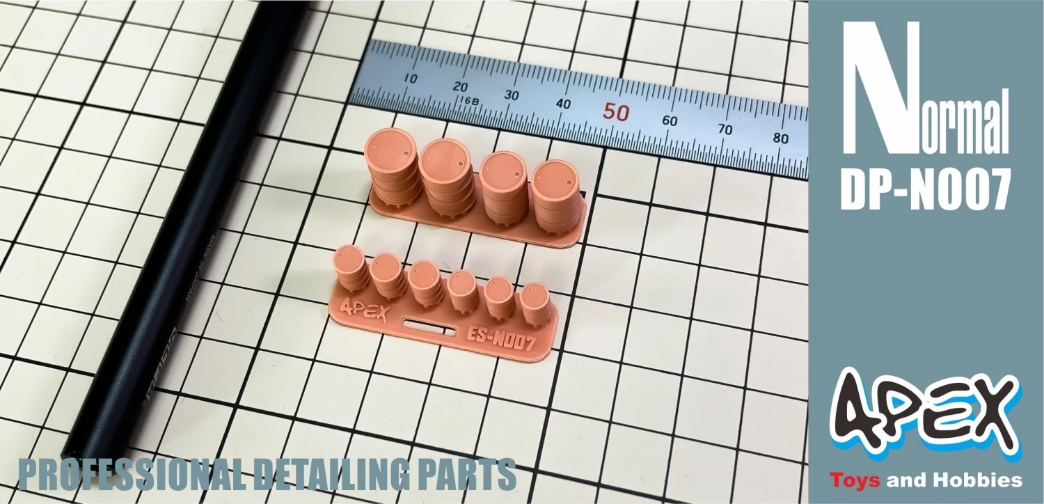 Apex Detailing Parts DP-N007 Detail Barrels 4 Apex Detailing Parts DP-N007 Detail Barrels - Image 2