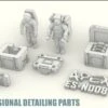 Apex Detailing Parts DP-N008 Detail Space Man -Model Circuit Shop N008 1