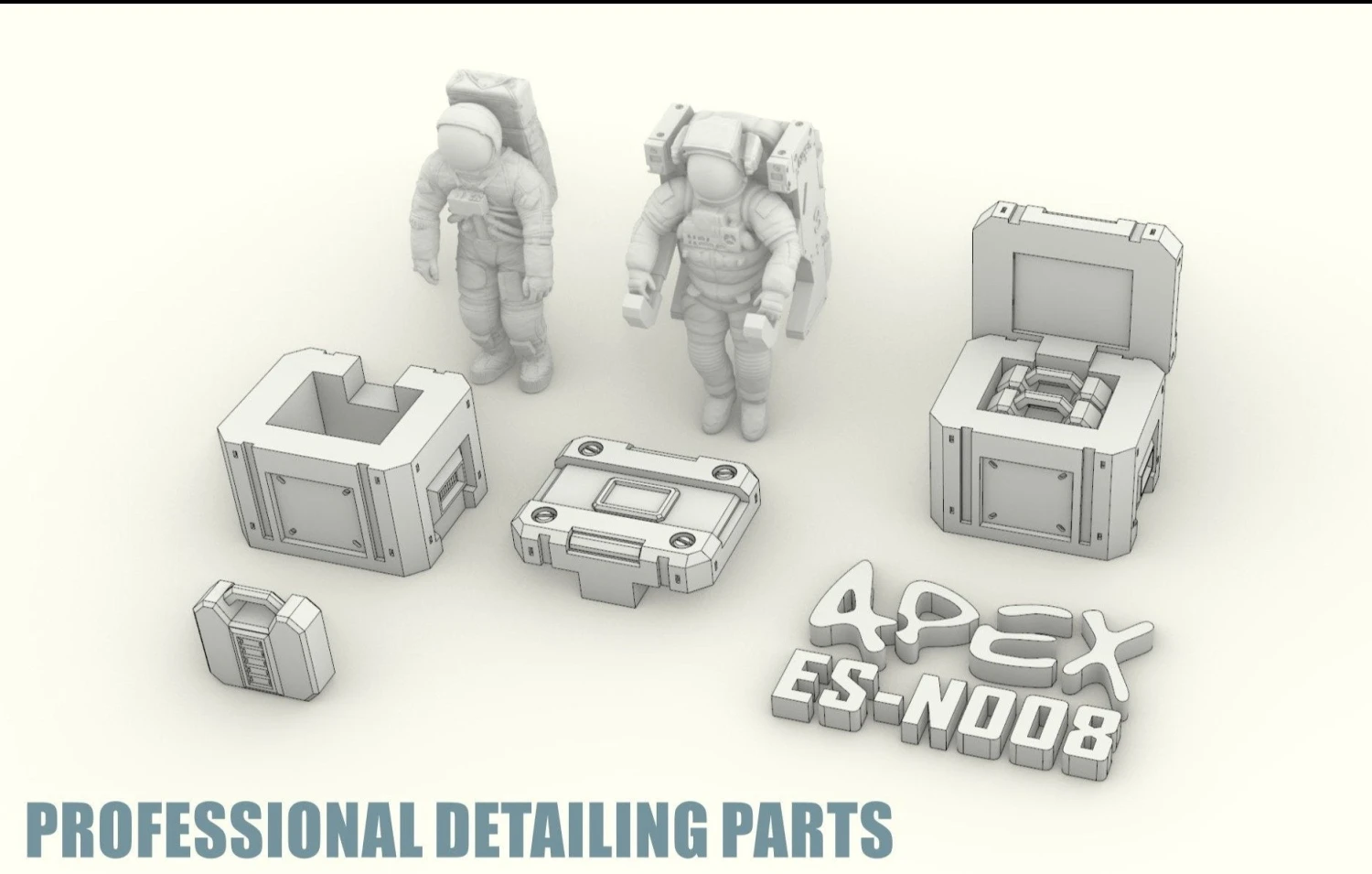 Apex Detailing Parts DP-N008 Detail Space Man 3 Apex Detailing Parts DP-N008 Detail Space Man