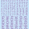Pixel Camouflage Decal 2 Purple(1pc) -Model Circuit Shop P9CA PUR1 1