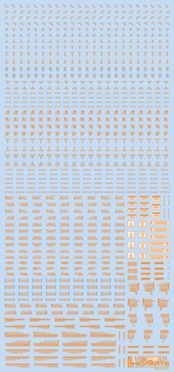 1/100 RB01 Casion Decal White & Orange(1pc)