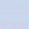 1/100 RB02 Caution Decal Pastel Pink(1pc)
