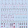1/100 RB02 Caution Decal Red & Gray(1pc) -Model Circuit Shop RB02 100RAG 2020