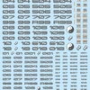 TR Decal 3 Number Gray(1pc) 2 TR Decal 3 Number Gray(1pc) -Model Circuit Shop TR3 N GRE 1