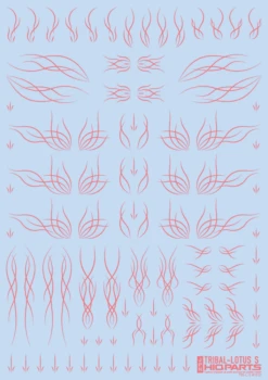 Tribal Lotus S Pastel Pink(1pc)