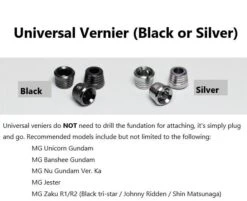 Universal Vernier Black And Sliver