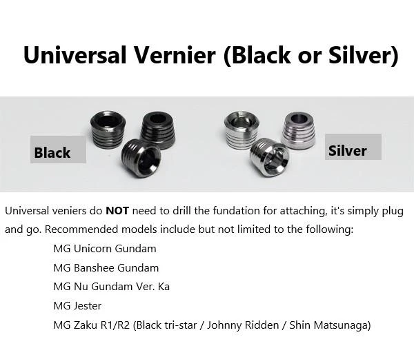Universal Vernier Black And Sliver 3 Universal Vernier Black And Sliver