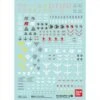 Bandai Gundam Decal No.107 Mobile Suit Gundam Unicorn Multiuse Decal Sheets [1] -Model Circuit Shop ban bandai gundam ban219606 decal sets no107 mobil