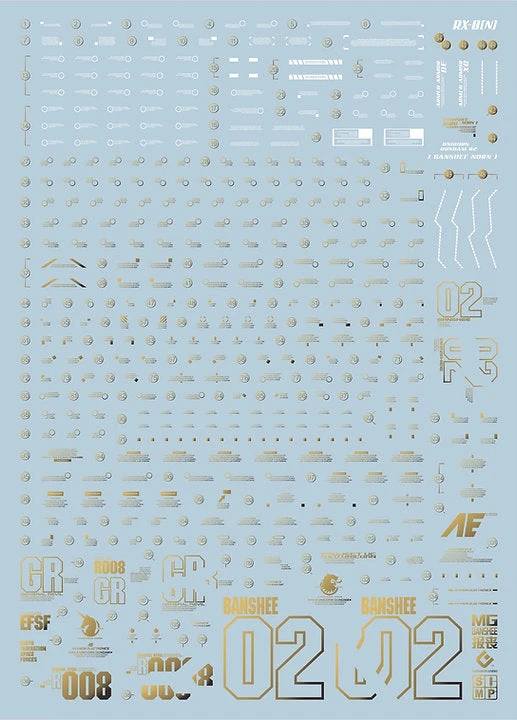 E42 MG Banshee Gundam Ver.Ka (Gold Metallic) 3 E42 MG Banshee Gundam Ver.Ka (Gold Metallic)