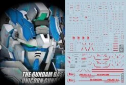 C50 RG / HG Unicorn Gundam Perfectibility (Red) Decal Sheet