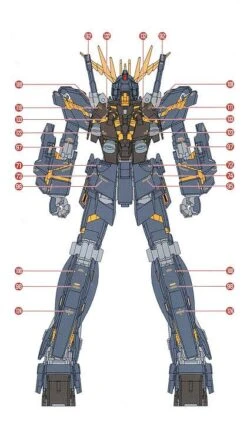 E42 MG Banshee Gundam Ver.Ka (Gold Metallic) 11 E42 MG Banshee Gundam Ver.Ka (Gold Metallic) -Model Circuit Shop bf3ba9 639f1bc1e13d413d9ce73ab96e9e845b mv2