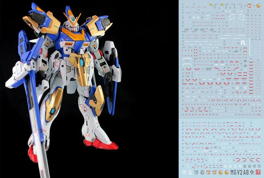 E44 MG 1/100 V2 / V2AB Victory Gundam (2PC) 4 E44 MG 1/100 V2 / V2AB Victory Gundam (2PC) - Image 2