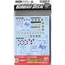 Bandai Gundam Decal - HGUC 0800 Series Federation 53
