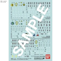 Bandai Gundam Decal 118 MG 1/100 GM Sniper II/GM Command "Gundam 0083"