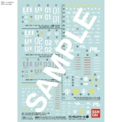 Bandai Gundam Decal 120 Mobile Suit Gundam Side Story The Blue Destiny "Gundam The Blue Destiny"