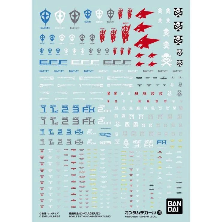 Bandai GD-121 HG GUNDAM AGE SERIES DECAL 9 Bandai GD-121 HG GUNDAM AGE SERIES DECAL - Image 7