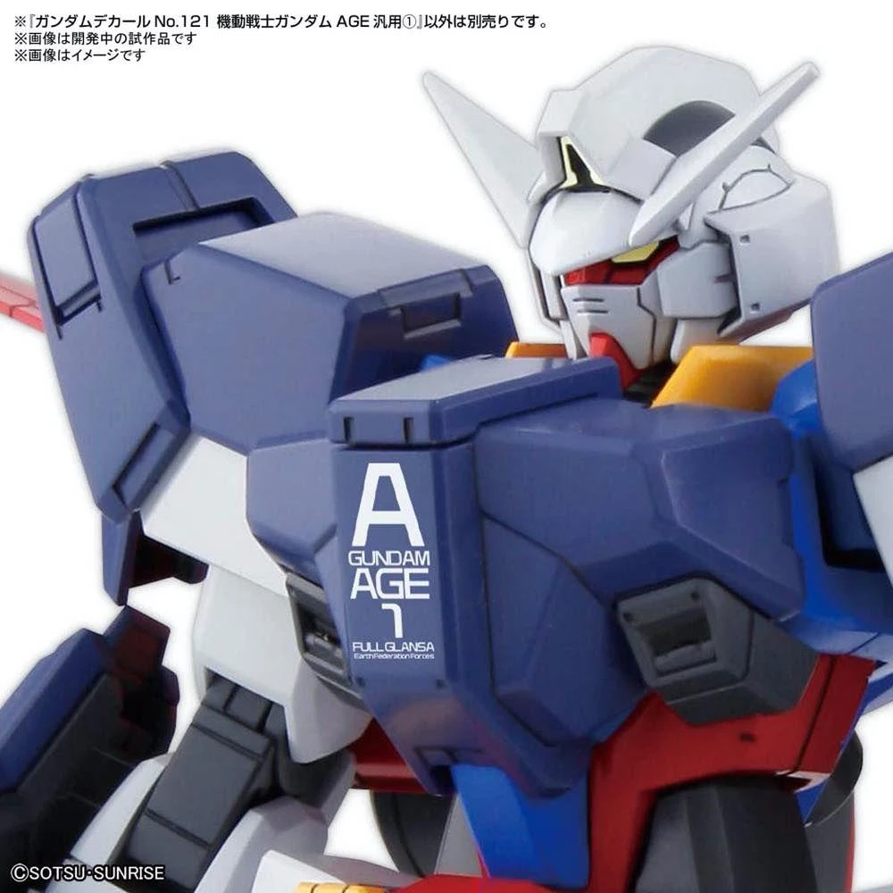 Bandai GD-121 HG GUNDAM AGE SERIES DECAL 7 Bandai GD-121 HG GUNDAM AGE SERIES DECAL - Image 5