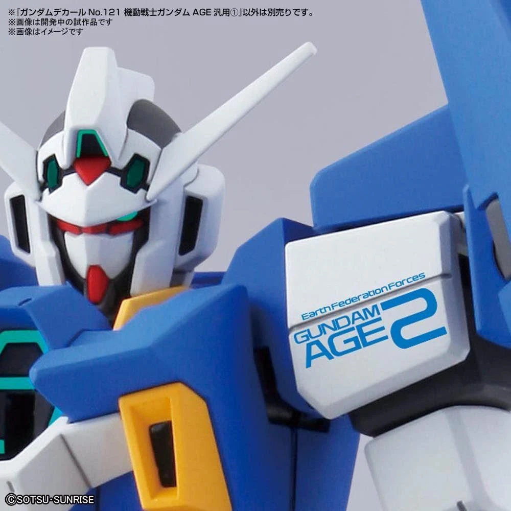 Bandai GD-121 HG GUNDAM AGE SERIES DECAL 6 Bandai GD-121 HG GUNDAM AGE SERIES DECAL - Image 4