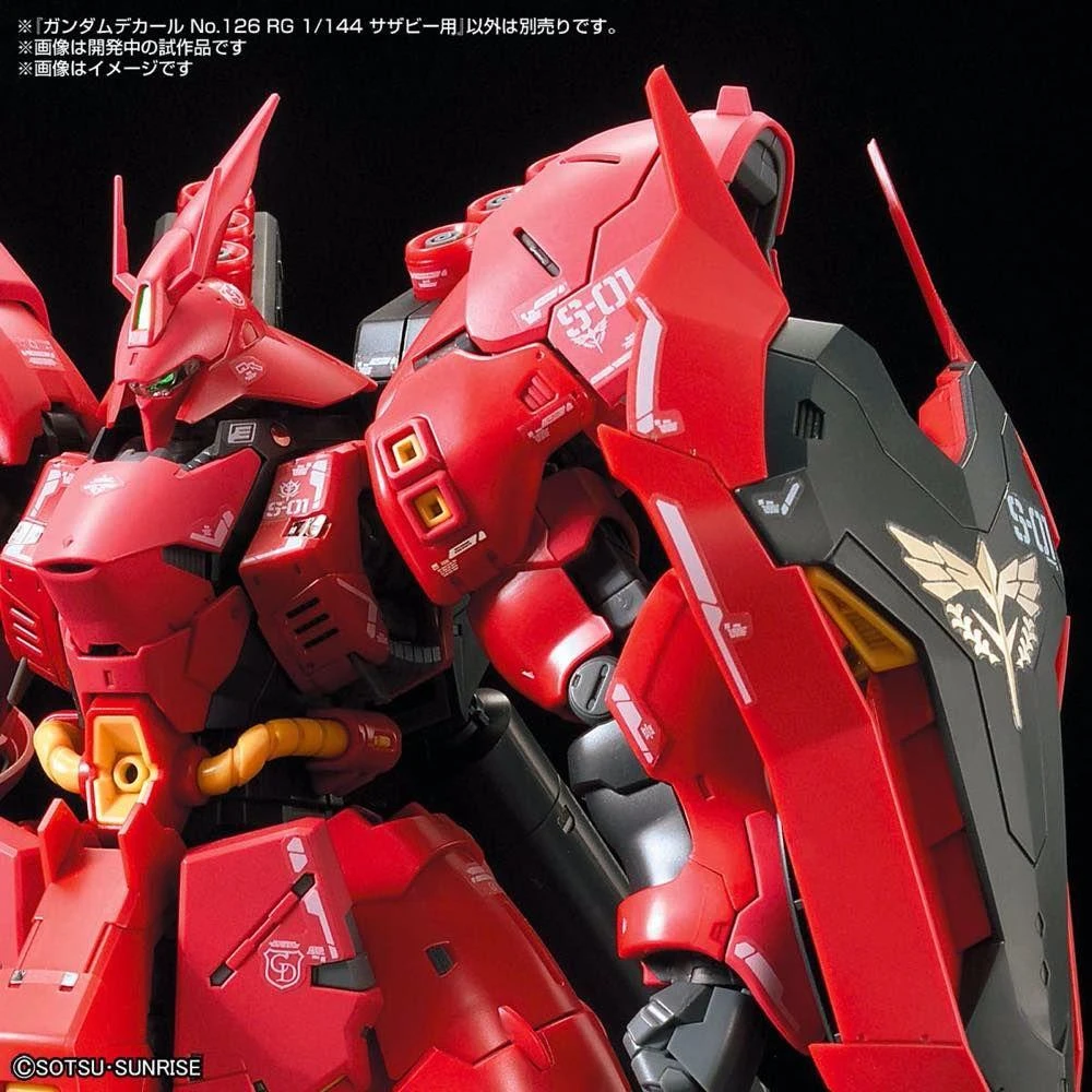 Bandai GD-126 RG SAZABI DECAL 5 Bandai GD-126 RG SAZABI DECAL - Image 3