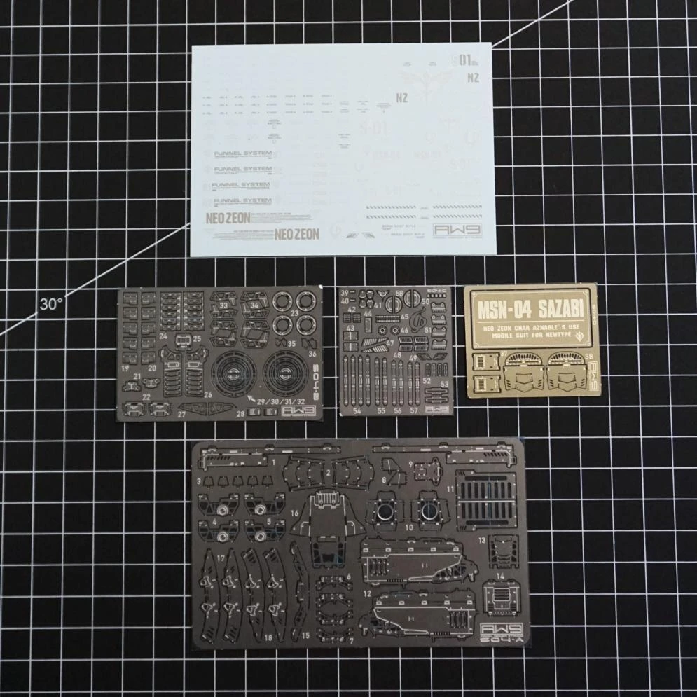 Photo Etch S04 RG Sazabi 4 Photo Etch S04 RG Sazabi - Image 2